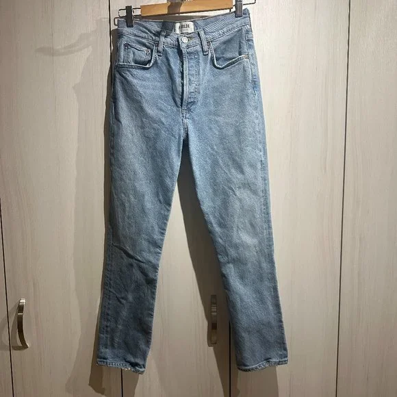 EUC Agolde Riley Straight Leg Crop - 24 - Picture 2 of 9